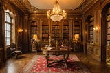 Gold-Bookcases-1