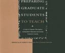 Preparing Graduate Students to Teach | Cover Image