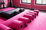 Pink Yoga Mats-1