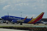 Southwest Airlines said a key measure of pricing power will be weaker than expected in 2ndQ