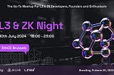 Зустріч “L3 & ZK Night” відбудеться у Брюсселі на EthCC
