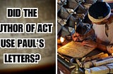 Pervo’s Pitfall: Acts Is Independent from Paul’s Letters