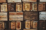 wooden crates