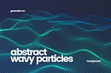 Wavy Particles Backgrounds