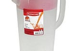rubbermaid-classic-pitcher-with-iceguard-clear-red-1-gallon-1