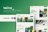 Taina — Recycling and Waste Management Elementor Template Kit