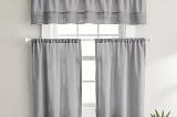 Classic Rod Pocket Small Window Curtains for Garden Windows | Image