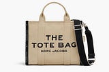 Marc Jacobs The Jacquard Traveler Tote Bag - Stylish Canvas with Adjustable Strap | Image