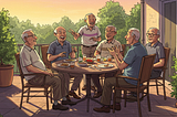 My First Retired-guy Backyard Lunch of 2025 Was a Smashing Success