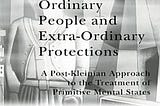 Ordinary People and Extra-ordinary Protections | Cover Image