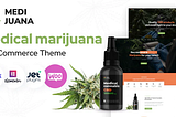 Premium Medical Cannabis WordPress Theme from Zemez