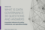 Data Governance Without the Jargon: 30 Questions and Answers to Clarify Terms and Trends