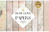 Rose Gold Papers