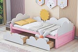 Twinkling Clouds Dream Bed for Kids | Image