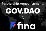 GOV.DAO Advisory Partners with Fina to Navigate EU Regulatory Landscape