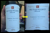 How to unwrap wine labels programmatically