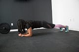 Plank for posture