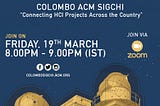 Colombo SIGCHI Townhall Meeting