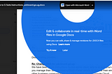 Edit Microsoft Files Directly within Google Drive