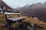 bench in nature