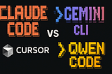 Claude Code vs. Gemini CLI vs. Cursor vs. Qwen Code — Comparing Top AI Coding Assistant