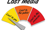 In search of lost media