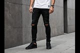 Black-Distressed-Skinny-Jeans-1