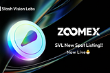 SVLトークンが、Zoomexに上場！Bybitに続き、海外の暗号資産取引所で2つ目の上場を達成