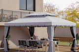 outsunny-10-ft-x-13-ft-light-grey-outdoor-patio-gazebo-canopy-with-polyester-roof-and-mesh-curtains-1