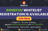 DOGEFUU PRESALE WHITELIST REGISTRATION