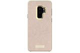 Buy Cheap Kate Spade Wrap Inlay Case for Galaxy S9+, Rose Gold