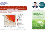 Highly Cited Articles in Journal of Environmental & Earth Sciences | ISSN: 2661–3190 (Online)