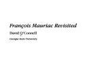 François Mauriac Revisited | Cover Image