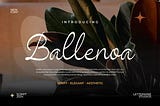 Ballenoa Font 1