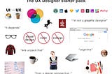 ux design starter pack meme