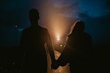 some goodbyes happen while we’re still holding hands