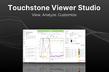 Using Touchstone Viewer Studio For Report Making