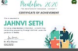 Protégé Mentorship Program, Mentober 1.0- Week4