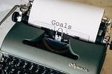 How should I create annual writing goals?