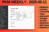 PKM Weekly — 2025–05–11