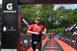 I completed the half Ironman 70.3 Ohio!
