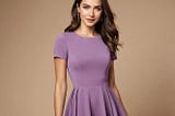 Short-Sleeve-Purple-Dress-1