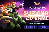 Warena 2D Version game on mobile: Play To Earn in your pocket