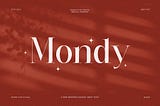 Mondy Font