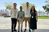 Left to right > Ben Putley, Chandru Narayan, Adam Chorley & Alice Hong.