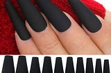 loveourhome-100pc-long-coffin-press-on-nails-coffin-shaped-ballerina-matte-false-fake-nails-artifica-1