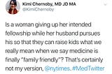 Is Medicine Family-Friendly? The NY Times Thinks So.