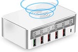 wanlongxin-charging-station-for-multiple-devices100w-6-port-usb-c-charging-station-qc3-0-pd20w-wirel-1