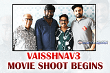 Vaishnav Tej 3 Shooting Begins And It’s Updates Out Now