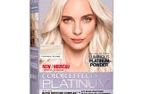 Luminous Platinum Hair Dye with Jojoba and Sunflower Seed Oil | Image